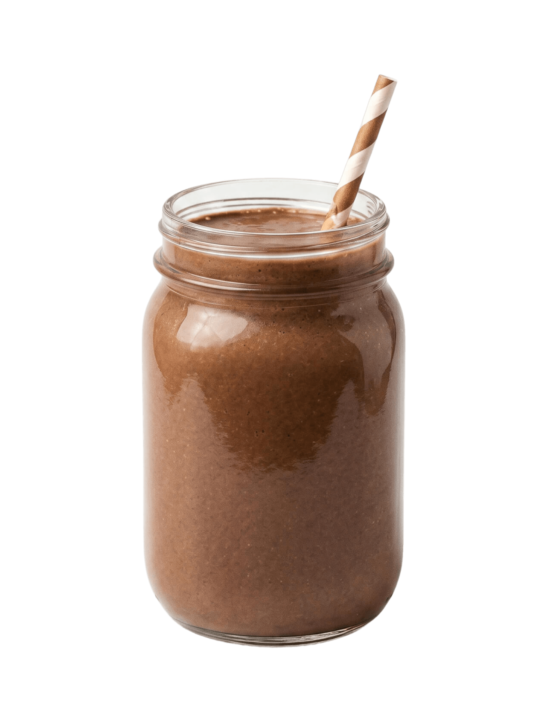 Cinnavibes A glass Kilner jar filled with chocolate smoothie and a striped paper straw, set against a white background, evokes the cosy charm of Cinnamon Deserts Café—perfect for sipping alongside their famous Cinnamon Rolls and soaking in those signature Cinnavibes. Cinnamon Rolls